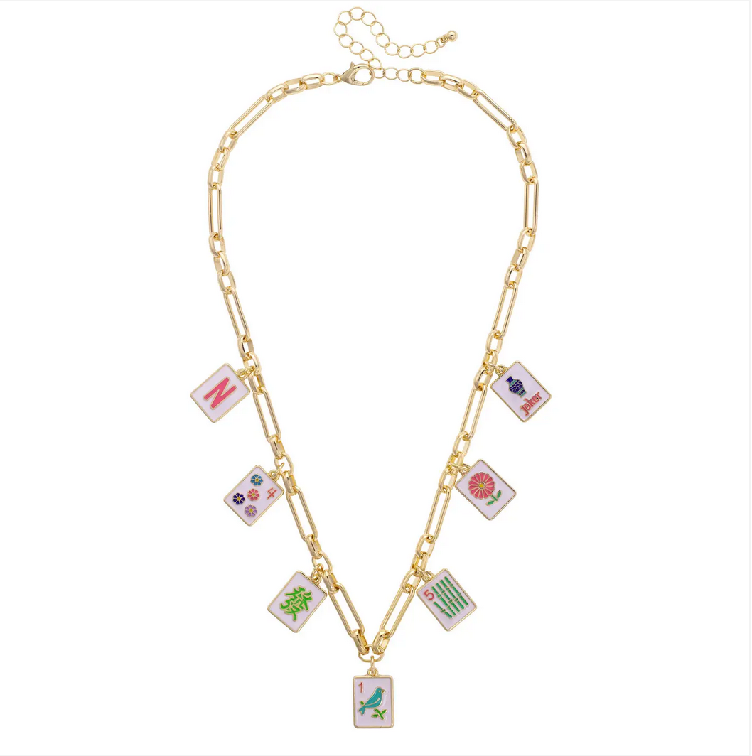 Mahjong  Necklace